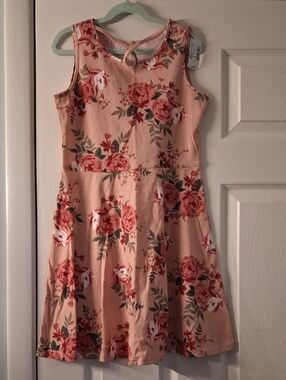 Girls The Children's Place Unicorn Floral Dress NWT
